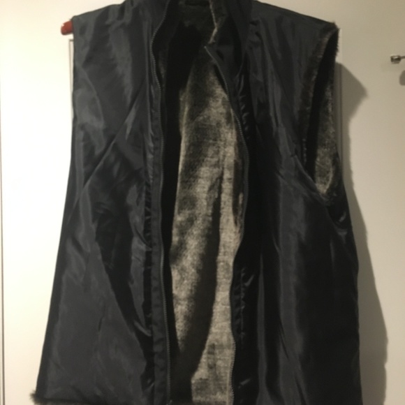 Men's Claiborne car coat with faux fur lining - Picture 5 of 7